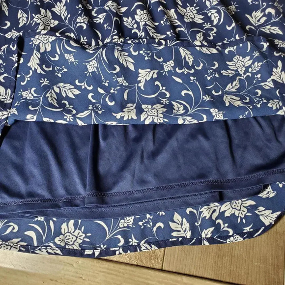 Express Blue Floral Dress Women's Size Small - Picture 9 of 15